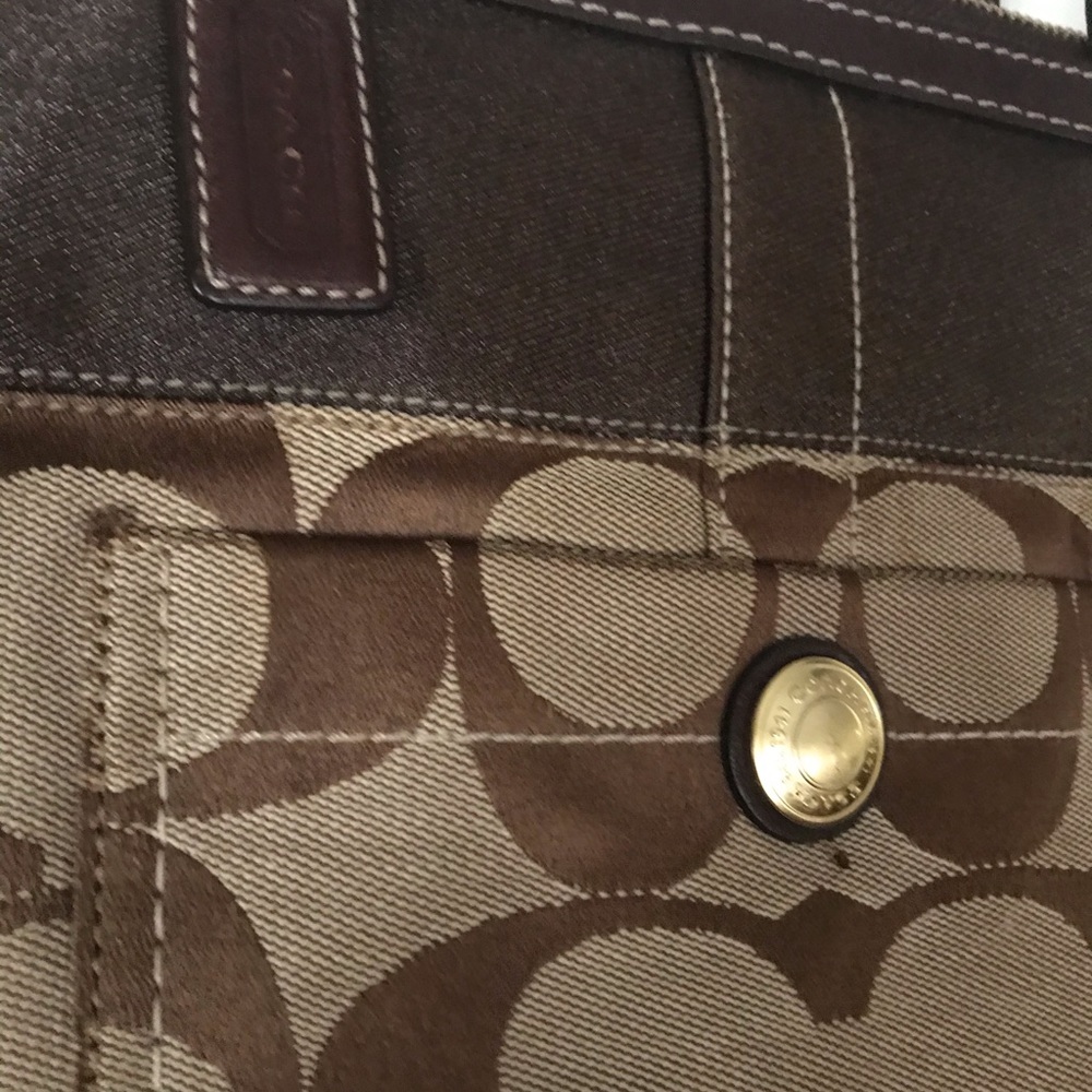 COACH satchel handbag - Picture 4 of 8